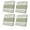 Green, variant on Outdoor Patio Cushion Covers 4 Pack Navy Sage Striped Patio Chair Cushion Covers with Ties and Zipper Classic Farmhouse Stripes Waterproof Outdoor Seat Cushion Covers for Patio Furniture 22"x22"