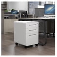 thumbnail image 2 of WDZS File Cabinet, 3 Drawer Filing Cabinets for Home Office with Lock Mobile Under Desk Fully Assembled Cabinet (White), 2 of 6