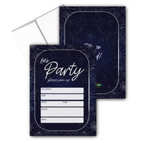 Stonehouse Collection - Formal Wedding Invitations - Koi Fish and Floral Party I