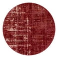 thumbnail image 3 of Unique Loom Valencia Collection Area Rug - Seville (5' 3" Round Red/Ivory), 3 of 6