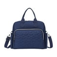 thumbnail image 4 of Almencla Diaper Bag Diaper Bag Portable Handbag Travel Diaper Bag for Mom for Outdoor Activities Shopping Toys Picnic Travel dark blue, 4 of 8