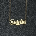 thumbnail image 2 of Personalized Name Necklace,Custom Name Necklace Stainless Steel Jewelry Custom Heart Necklace Women Customized Gift for Her, 2 of 6