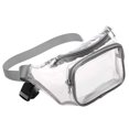thumbnail image 1 of Riñonera Impermeable Transparente A La Moda Para Viajes Deportivos, Miniriñoneras (Gris) Para estrenar, 1 of 5