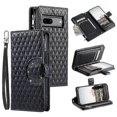 thumbnail image 1 of Style 012 for Google Pixel 8a Case Leather Glitter Design Phone Cover with Card Slots, 1 of 5