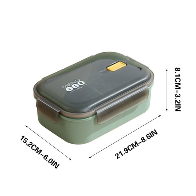 Vwrxbz Lunch Box Stainless Steel Insulated Bento Container Large Capacity Portable Meal Prep Food Storage for Work