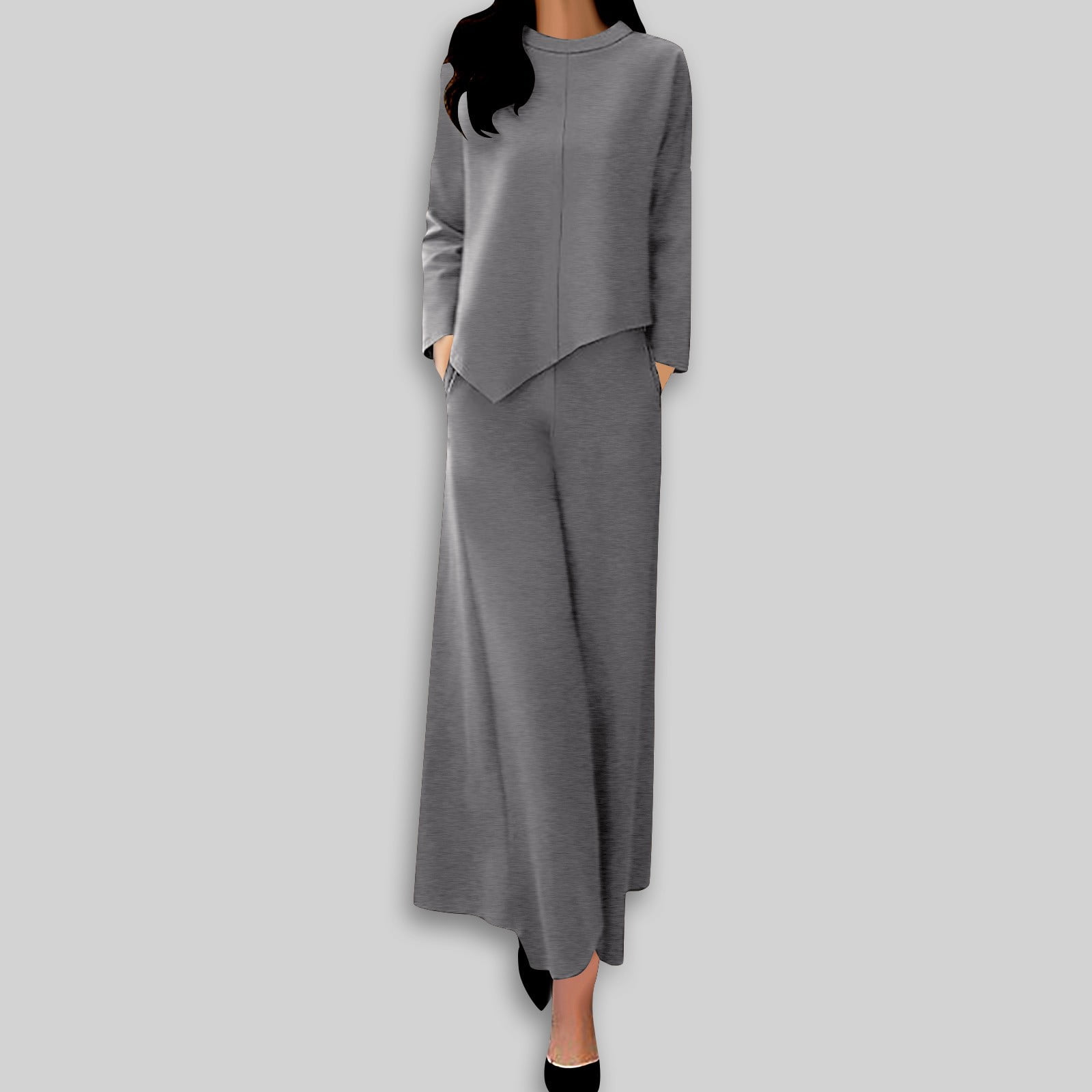 WRKEKC Piece Sets for Women Fall Outfits for Women Casual Long