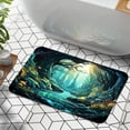 thumbnail image 6 of 1pc Mystical Forest Glade Scene Bathroom Rug Bathroom Decor and Accessories- Durable,Anti Slip,And Quick Drying,Suitable For Indoor/outdoor Use - Perfect For Bathrooms,Bedrooms,Kitchens, 6 of 9