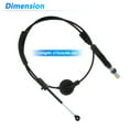 thumbnail image 7 of No.25800702 Automatic Transmission Gear Shift Cable for Hummer H3 2006-2010 for Humber H3T 3.7L 2009-2010 A/T Range Lever Shift Control Cable Auto Trans Gear Shifter Cable Assembly, 7 of 7
