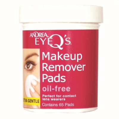 Eye Q's Eye Make-Up Remover Pads Oil-Free 65 Each