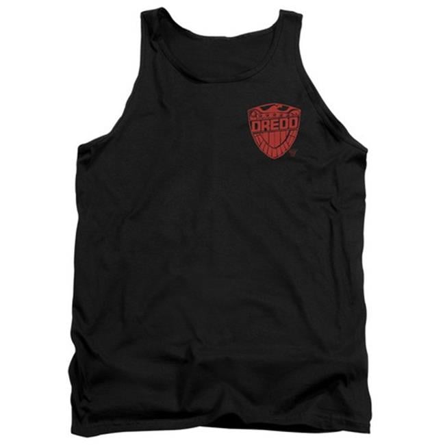Judge Dredd Badge Adult Tank Top