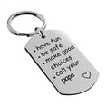 thumbnail image 4 of Tuvgenk Durable Stainless Steel Keychain, Personalized Engraved Gift for Men & Women & Milestone Celebrants, 4 of 5