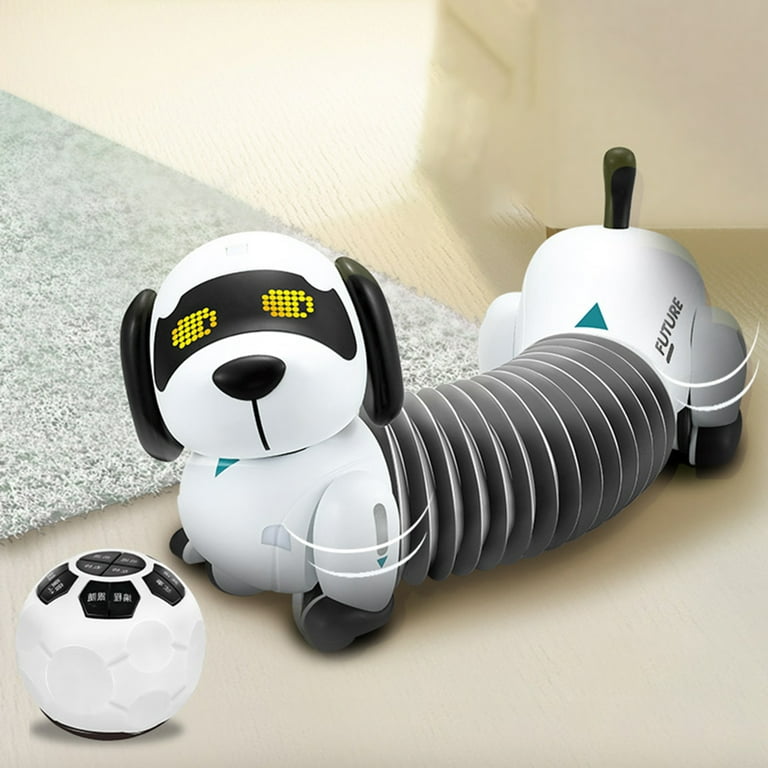 Walking Dancing Robot Dog Electronic Remote Control Dachshund Puppy Toys