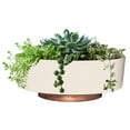 thumbnail image 4 of The HC Companies 8 Inch Capri Bowl Indoor Planter Pot (20 Pack), 4 of 5