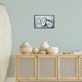 thumbnail image 4 of Stupell Industries Coastal Four Oysters Impression Black Framed Giclee Art, 18 x 12, by Petals Prints Design, 4 of 9