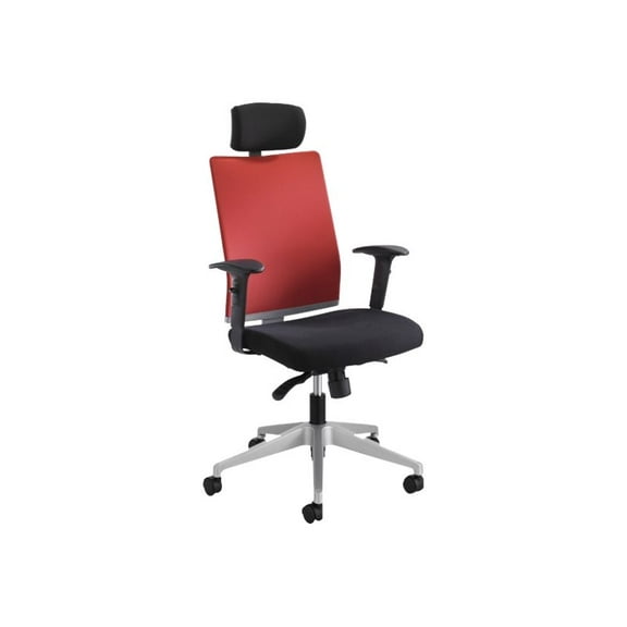 Tez™ Manager Chair with Headrest Red