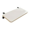 thumbnail image 4 of Tablero de extensión de escritorio Bandeja para teclado Ergonómico Fácil instalación Soporte resistente Portátil para el hogar Reposabrazos Expansión Blanco, 4 of 8