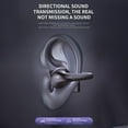 thumbnail image 3 of Ear-Clip Bone Conduction Headphones Bluetooth 5.3,Painless Wireless Open Ear Clip on Earbuds for iPhone Android Sport Earbud for Running,Sports,Workouts,Business, 3 of 9