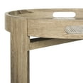 thumbnail image 6 of SAFAVIEH Hamish Retro Mid-Century Tray Top Side Table Light Grey, 6 of 7