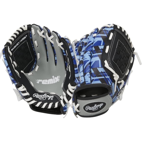 Guante de béisbol Rawlings REMIX T-Ball & Youth 9 Blue LH