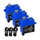 thumbnail image 2 of Digital Micro Servo Metal Gear GOUPRC 7KG RC Servo con brazo robótico para TRX-4 TRX-6 y SCX10 Servo bloqueo diferencial Control remoto Piezas actualización automóvil (3 piezas), 2 of 9