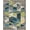 Teal, Light Green, Yellow / Hessel, variant on BoutiqueRugs Hessel Contemporary Area Rug - Teal, Light Green, Yellow - 5'3" x 7'7"