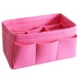 thumbnail image 2 of Vnanda Insert Handbag Organizer Bag in Bag Cosmetic Storage Makeup Bag Organizers Felt Container Organizer Storage Organizing Home Girl Handbag, 2 of 8