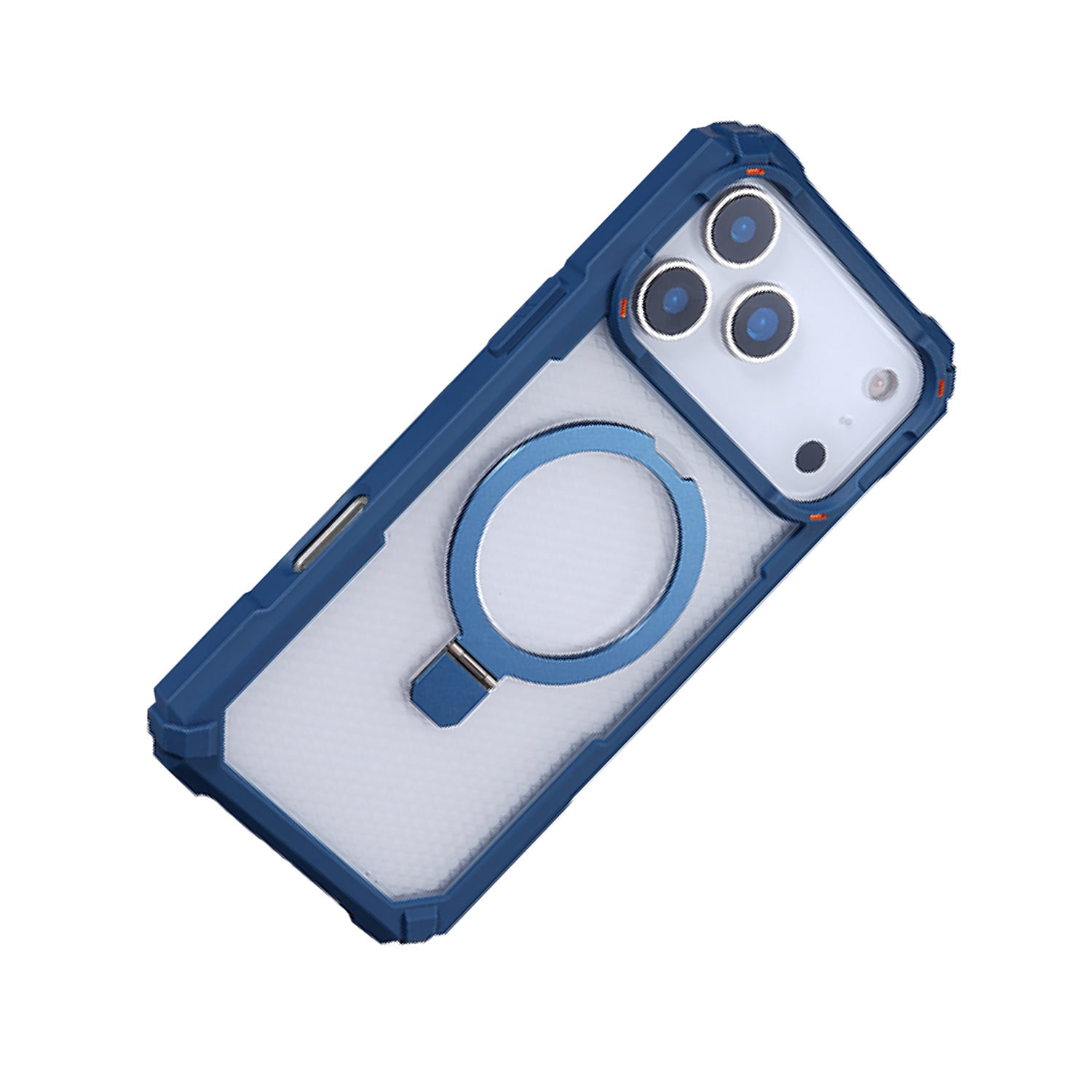 Heavy Duty Stand Case for iPhone 17 Pro - Dark Blue