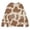 Brown, variant on Coerni Girls Cow Print Sweatshirt Crewneck Long Sleeve Pullovers Casual Baggy Tops for Teen Kids Fall Fashion Daily Wear