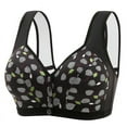 thumbnail image 1 of Mefallenssiah Woman'S Embroidered Glossy Comfortable Breathable Bra Underwear No Rims, 1 of 2