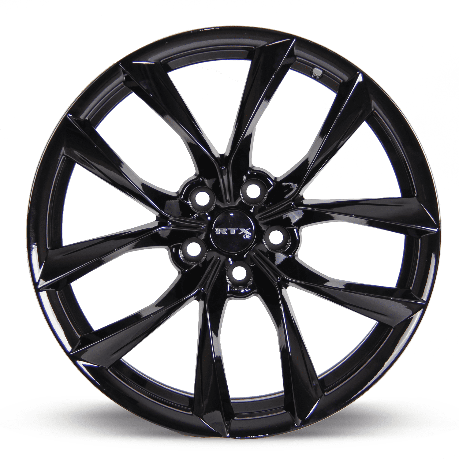 RTX Spider 19x8.5 5x120 ET35 CB64.1 Gloss Black Wheel