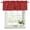 DarkRed, variant on Christmas Snowflakes Curtain Valances for Windows, Kitchen Valance Window Treatments Panel 2 Pack, Modern Xmas Winter Minimalist Rod Pocket Short Curtains for Bathroom Bedroom 60 x 18 Inch