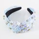 thumbnail image 5 of Diademas para mujer,Diademas para mujer,Diademas para mujer Diademas,Diadema ancha anudada,Diadema superior adornada con joyas,Diadema elegante para el cabello para mujer, 5 of 5