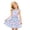 C Multicolour, variant on Dress for Girls Little Big Girls Strappy Dress V Neck Sleeveless Conch Print Elegant Summer Casual Lightweight Fashionable Outfit Multicolour 6 Years-7 Years