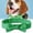Green, variant on Bow Tie for Dogs Neck Girth 16.5-21.3in, Adjustable Green Bowtie Collar Extra Large Dogs, Dog Necktie Tuxedo Comfortable Cotton Boy Pet Grooming Accessory for Formal Wedding Holiday Birthday,S