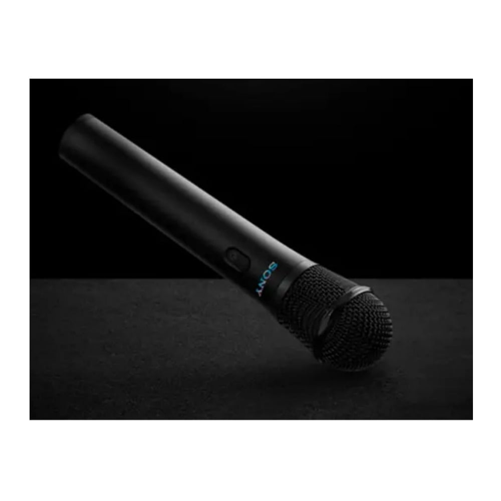 Sony ULT Mic Wireless Karaoke Microphone and Receiver with Duet Assist, 20-Hour Battery, Noise Reduction, and ULT Power Sound Speakers (Black)