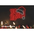 thumbnail image 3 of Glowneon Hohoho Hat Neon Sign, Hohoho Christmas Neon Light, Christmas Decor, Santa Claus Neon, 3 of 5