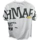 thumbnail image 3 of Camiseta para hombre, nueva camiseta de algodón de verano, blanca, de poliéster, estampada, para hombre, ropa de calle de anime, cuello redondo, amarilla, para gimnasio, 3 of 5