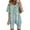Green, variant on Aloohaidyvio Tops,Womens Summer Short Sleeve V-Neck Tops Shorts Comfortable Homewear Two-Piece Suit Sets