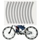 thumbnail image 1 of 10 Uds. Cinta reflectante adhesiva, pegatina de advertencia de seguridad para ciclismo, Reflector de bicicleta yeacher  Cinta reflectiva, 1 of 7