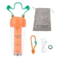 thumbnail image 2 of Lampe de Camping Portable IPX4 Lampe de Tente avec Port de Vis 1/4 pour Randonnée Sac à Dos Batterie 2000mAh Rechargeable Dimmable en Forme de Carotte, 2 of 7