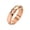 6mm Rose Gold, variant on PAURO Men Stainless Steel Spinner Ring Anxiety Relief Fidget Faceted Rotatable Ring Spinning Bands 8mm Silver Size 7