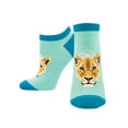 thumbnail image 1 of Ladies Queen Of The Pride Graphic Ped Socks, 1 of 2
