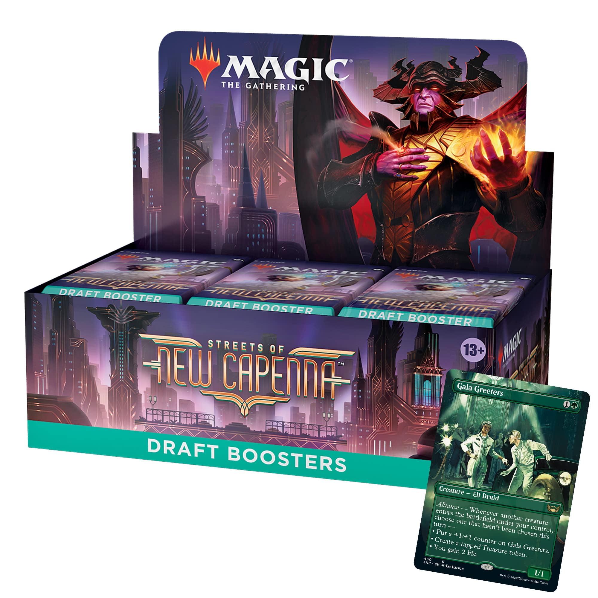 Streets of New Capenna Magic The Gathering Draft Booster Box