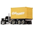 thumbnail image 2 of CarTuned Rigs Sneaky Peterbilt W/Container Yellow Series 1, 2 of 4