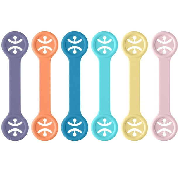 BRIGHTFUFU 6 pinzas para baberos de bebé, pinzas para baberos de alimentación infantil, fijador para baberos de recién nacidos
