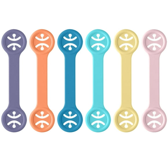 BRIGHTFUFU 6 pinzas para baberos de bebé, pinzas para baberos de alimentación infantil, fijador para baberos de recién nacidos