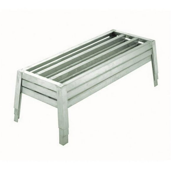 Prairie View DR1860-8 Nesting Dunnage Aluminum Racks, 8 x 17.25 x 59.25 in.