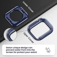 thumbnail image 5 of [2 in 1] for Waterproof Apple Watch Screen Protector Case Series 8 & 7 41mm,360 Protective PC Face Cover Built-in Tempered Glass, Front & Back Bumper for iWatch Series 8 & 7 Accessories, 5 of 5
