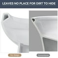 thumbnail image 5 of Ataucjin 19" Extra Elongated Toilet Bowl with Soft Close Seat/Single Flush 1.28 GPF/Left-Hand Trip Lever, 12" Rough In Universal Height Toilet, 5 of 8