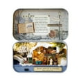 thumbnail image 1 of DIY Miniature Handmade Box Dollhouse Good Old Time Theme Mini Doll House (Ramble in Winter), 1 of 14